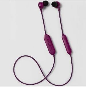 Heyday Purple Plum Wireless Earbuds - Tangle-Free Sound