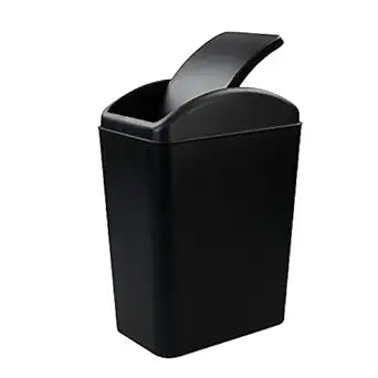 Xowine 4.2 Gallon Small Plastic Trash Can with Swing Lid