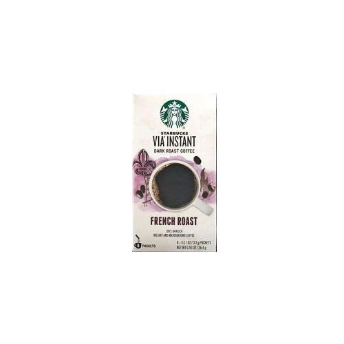 Starbucks VIA French Roast Coffee: Bold Flavor in 12 Portable Packets