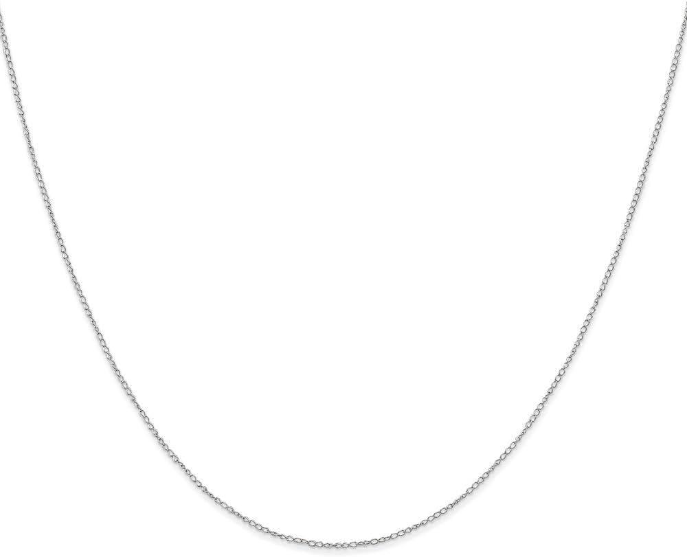 10k Gold .42mm Carded Curb Chain Necklace - Elegant Design