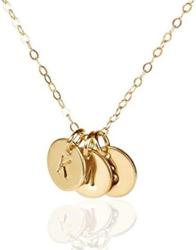 Personalized Initial Necklaces for Women in Gold or Silver