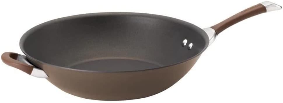 Circulon Symmetry Hard Anodized Nonstick Stir Fry Pan 14 Inch