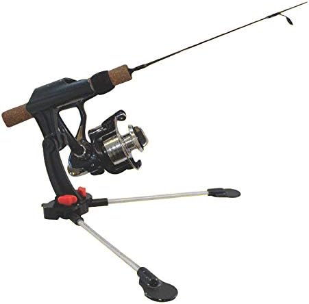 BroCraft Ice Fishing Stand Rod Holder - Securely Holds Your Rod
