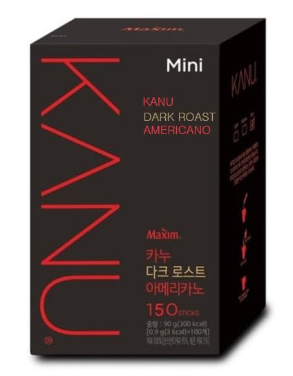 Kanu Mini Dark Roasted Americano Coffee Sticks for Instant Brew