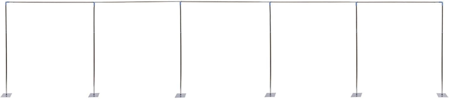 10x50ft Pipe and Drape Backdrop Stand Kit for Events and Parties