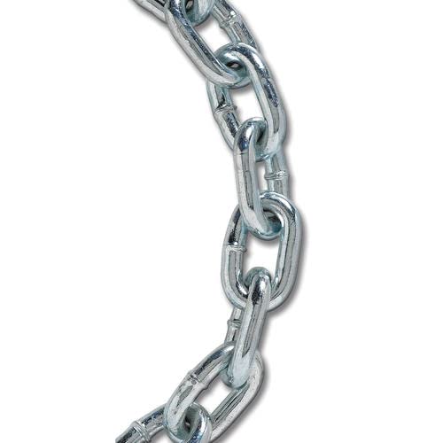 5/16 in by 10 Foot Galvanized Chain for Heavy Duty Use
