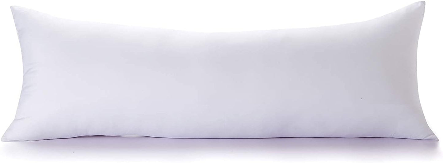 Acanva Fluffy Bed Sleeping Body Pillow Insert for Comfort