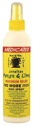 Jamaican Mango and Lime No More Itch Gro Spray for Scalp Relief