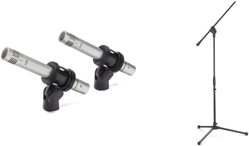 Samson Pencil Condenser Microphones with Adjustable Stand