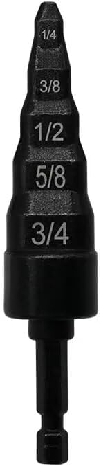 Copper Pipe Expander Drill Bit Set - 5 in 1 Hex Handle Tool by Jyving