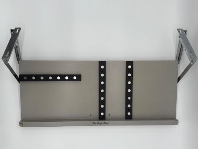 Under Cabinet Knife Storage Block - Extra Large Gray Design