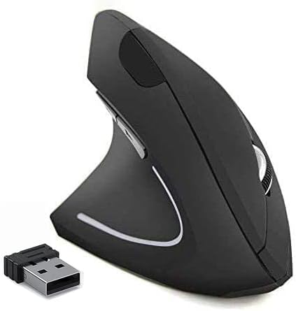 Left-Handed Ergonomic Wireless Mouse - 3 DPI - BeWishes
