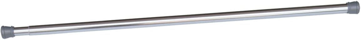 Adjustable Shower Rod, Polished Chrome, 36-63 inch