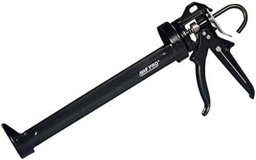 AWF PRO Heavy Duty Caulk Gun with Dripless Design and Puncture Tool