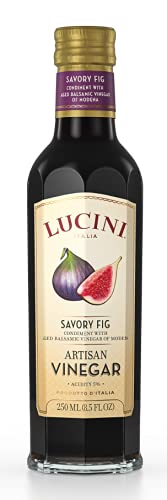 Lucini Italia Savory Fig Balsamico Artisan Vinegar 250mL Pack
