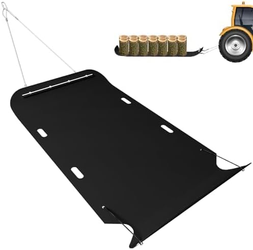 48in x 90in Heavy Duty Yard Sled for Effortless Yard Work
