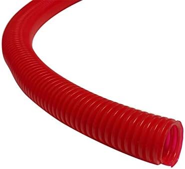Kable Kontrol 1/2 Inch Red Split Wire Loom Tubing for Protection