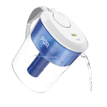 PUR Plus Water Pitcher Filtration System for Clean Drinking Water