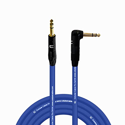 Coluber Cable 1/4 TRS Male to Right Angle 30 Feet - Pro Sound