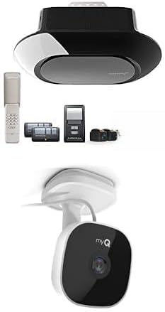 Chamberlain B4603T Smart Garage Door Opener with myQ Camera