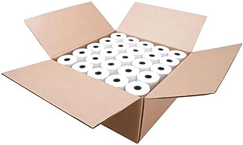 Thermal Receipt Printer Paper Rolls 3 1/8 in - 50 Rolls BPA Free