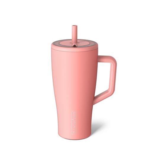 BruMate Era 30 oz Tumbler with Handle and Straw for Drinks