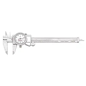 Starrett Dial Caliper with Adjustable Bezel for Precision Work