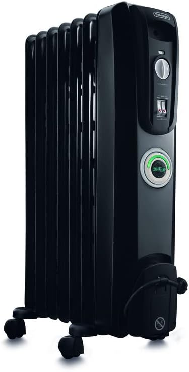 De'Longhi 1500W Oil Heater: Energy Saving Room Comfort
