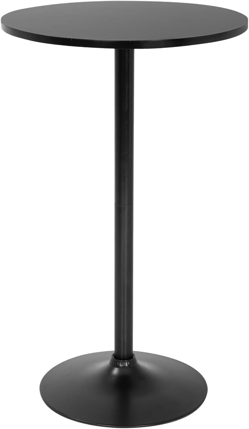FDW Bistro Pub Table 40 Inch Round Bar Table for Home Use