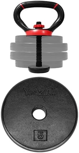 Yes4All Adjustable Kettlebell Handle for Strength Training