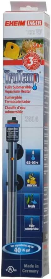 EHEIM Jager 100W Aquarium Heater - Precise Temperature Control