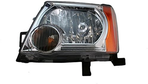 TRQ Left Headlight Assembly for 2005-2015 Nissan Xterra