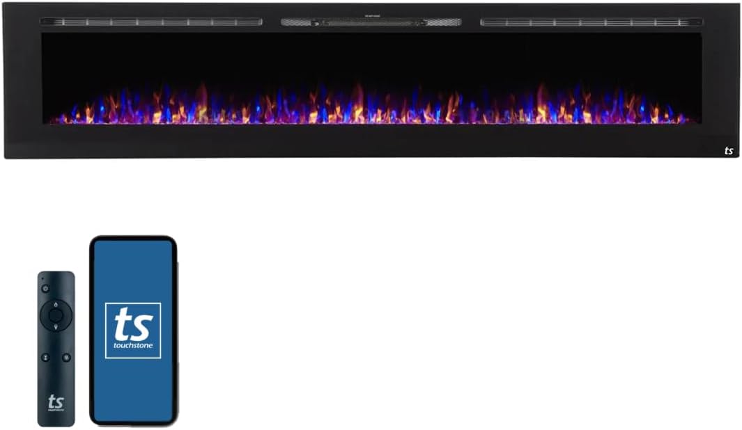 Touchstone Sideline 100 Electric Fireplace with Smart Features