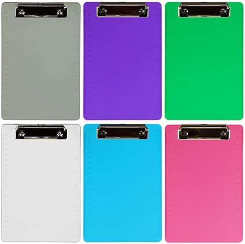 JAM PAPER Small Memo Clipboards - Assorted Colors for Every Need