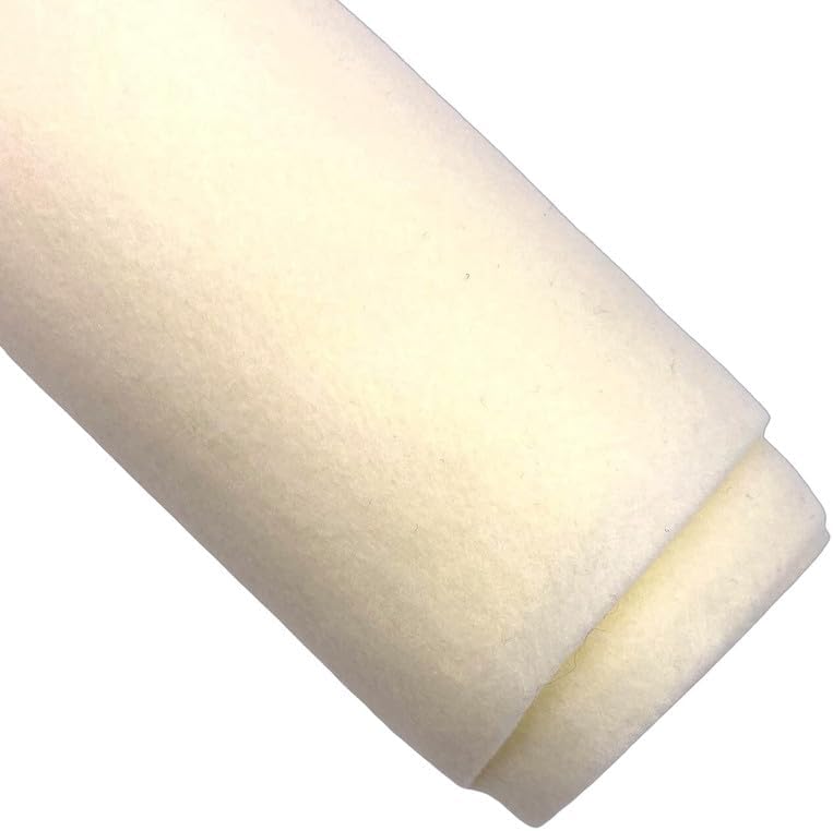Ice Fabrics Craft Felt Fabric - Soft Durable Ivory for DIY Projects