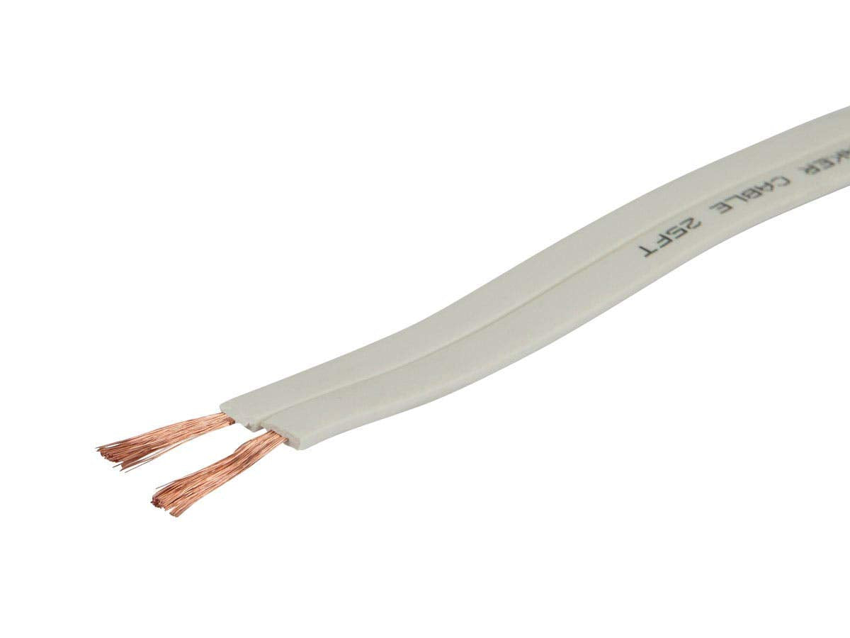 Monoprice Pure Copper Flat Speaker Wire - 16AWG, 100 Feet