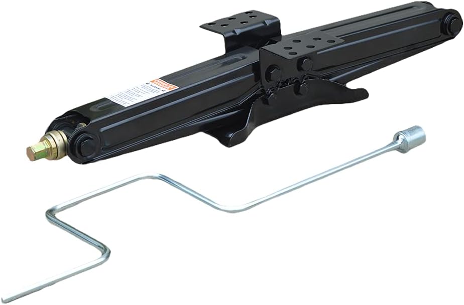 24 Scissor Jack with Crank Handle - 5000lbs Capacity and More