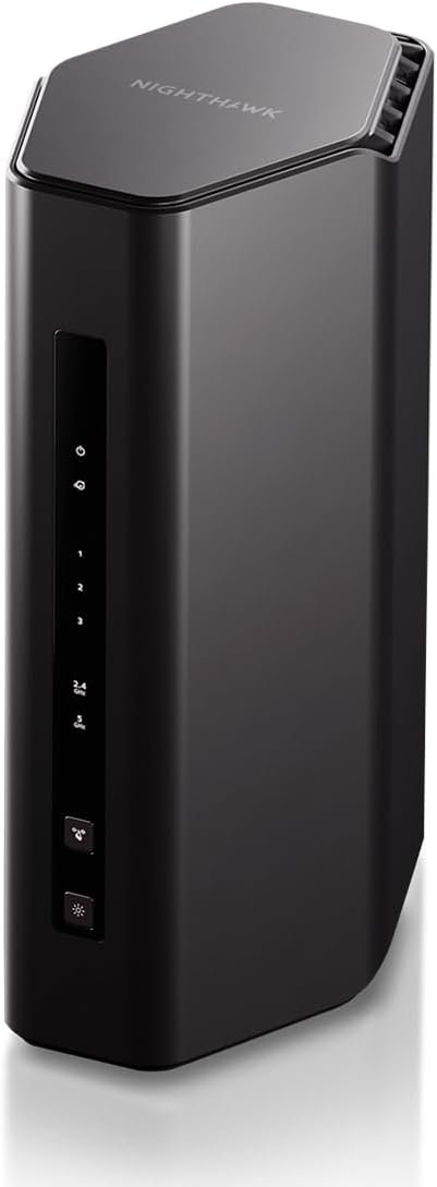 NETGEAR Nighthawk Dual-Band WiFi 7 Router for Fast Internet