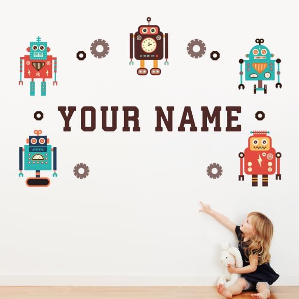 Premium Personalized Life Sized Wall Decal for Kids Room Decor