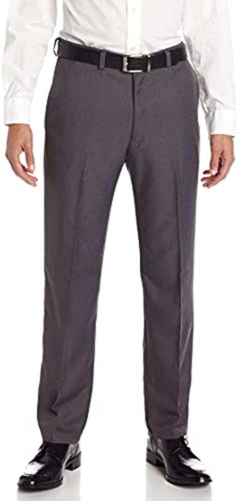 Haggar Men's Cool 18 Classic Fit Flat Front Casual Pants Review