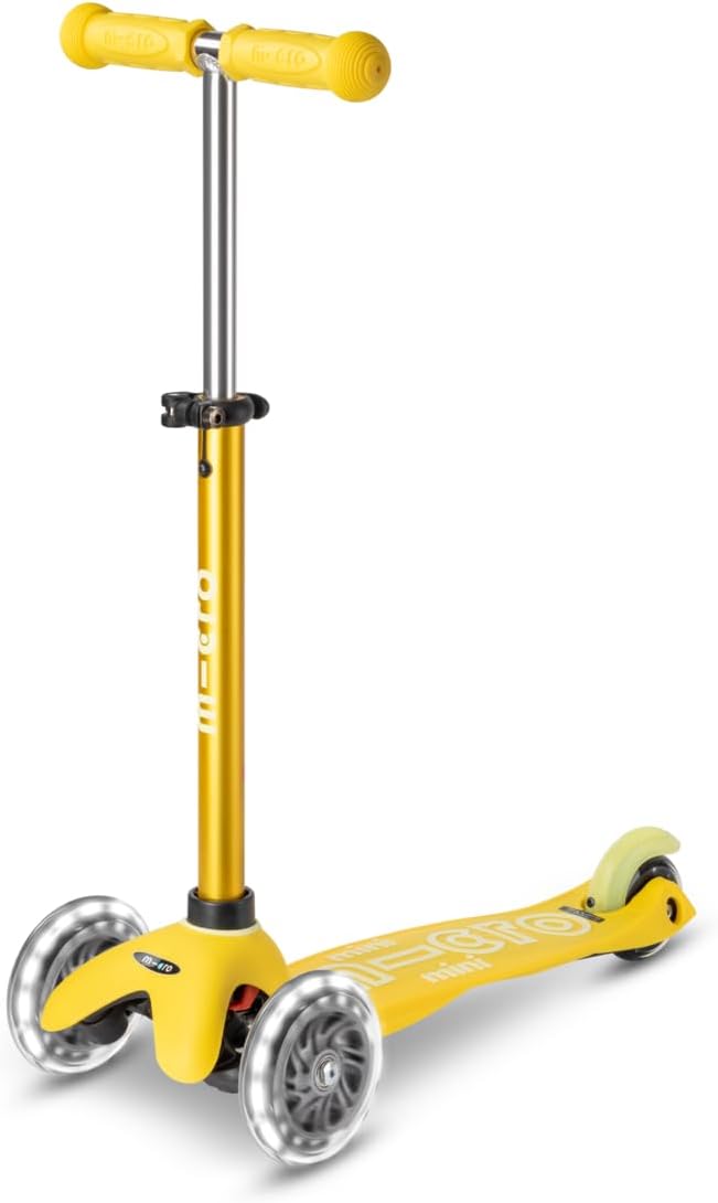 Micro Kickboard Mini Deluxe LED Scooter for Kids Ages 2-5