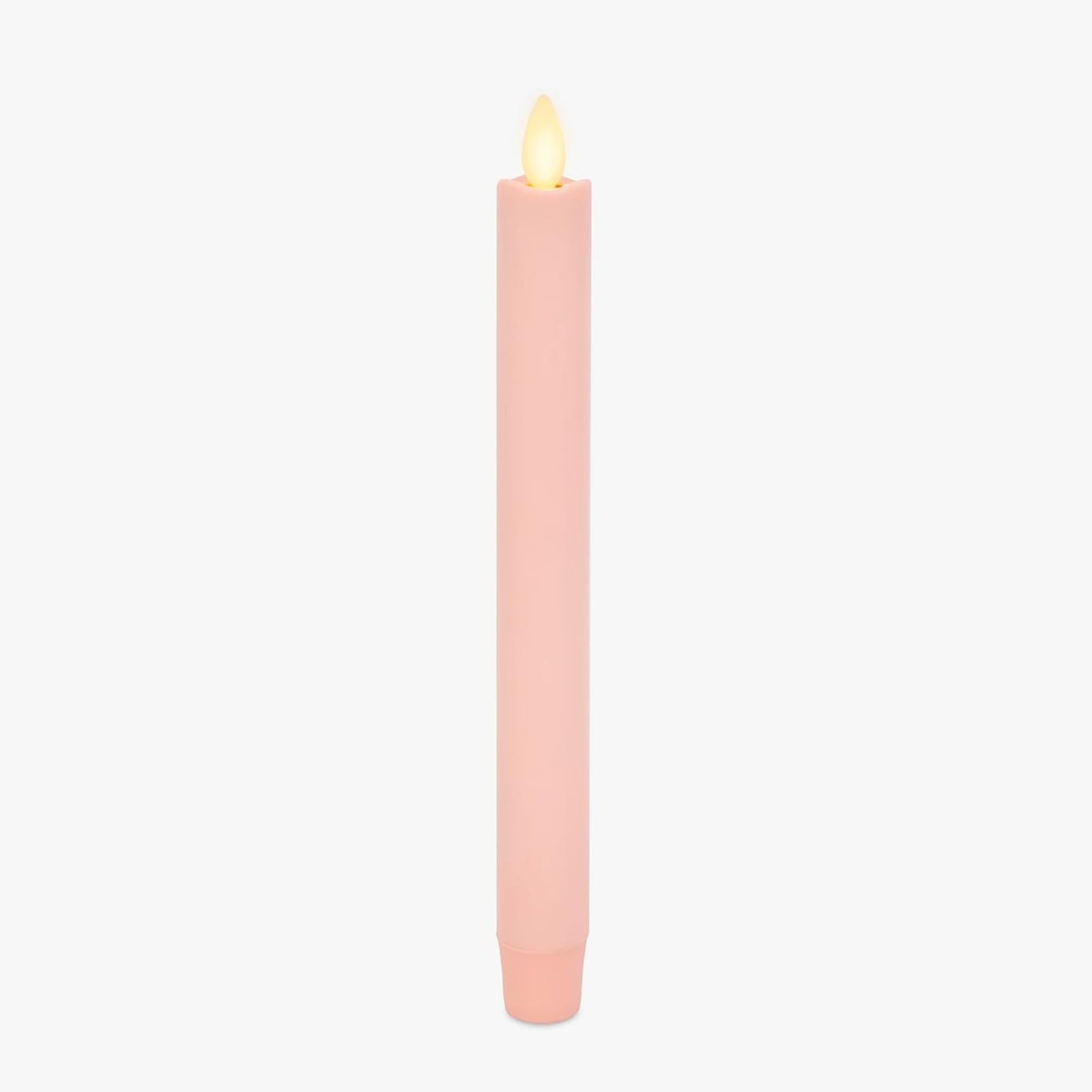 Luminara Flameless Candle Taper with Real Wax and Timer