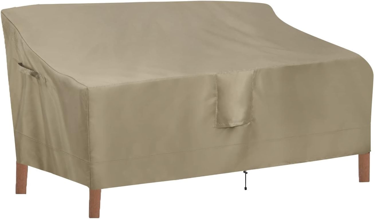 Outdoor Waterproof Patio 3-Seater Couch Cover for All Seasons