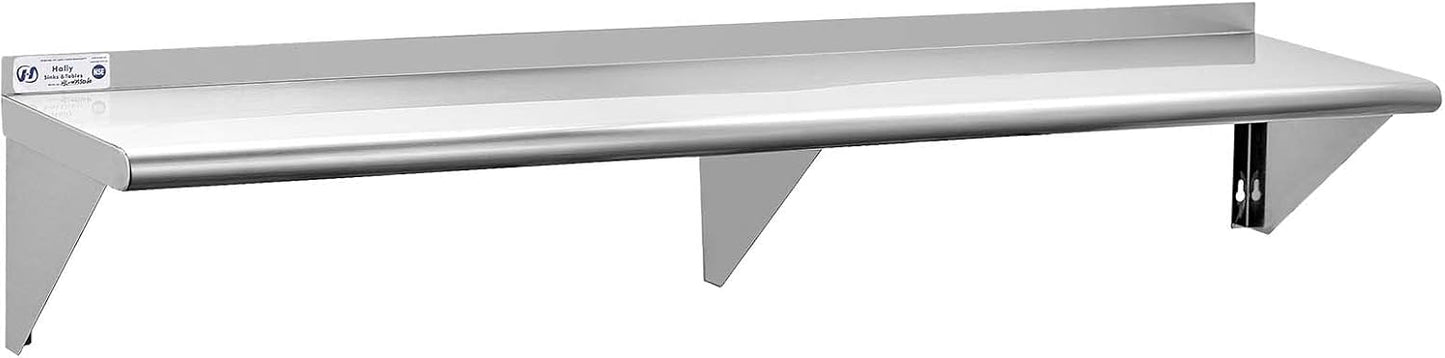 HALLY SINKS & TABLES H Stainless Steel Shelf for Kitchen Use