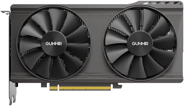 WEELIAO GUNNIR Intel Arc A380 Graphics Card for Gaming and Streaming