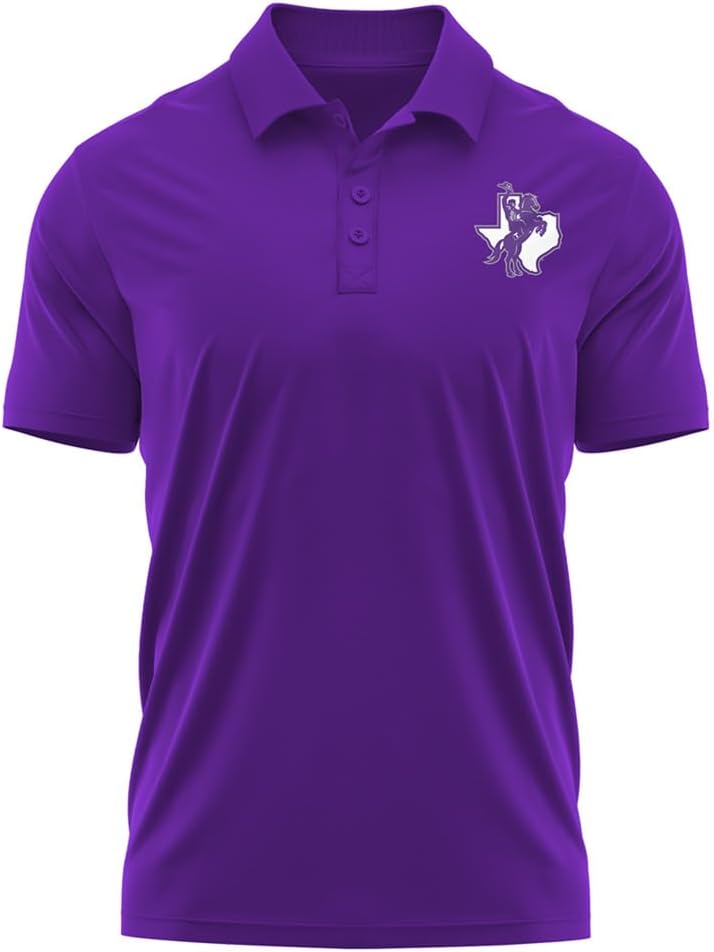 Official NCAA Collegiate Men's Sport Polo Short Sleeve Shirt