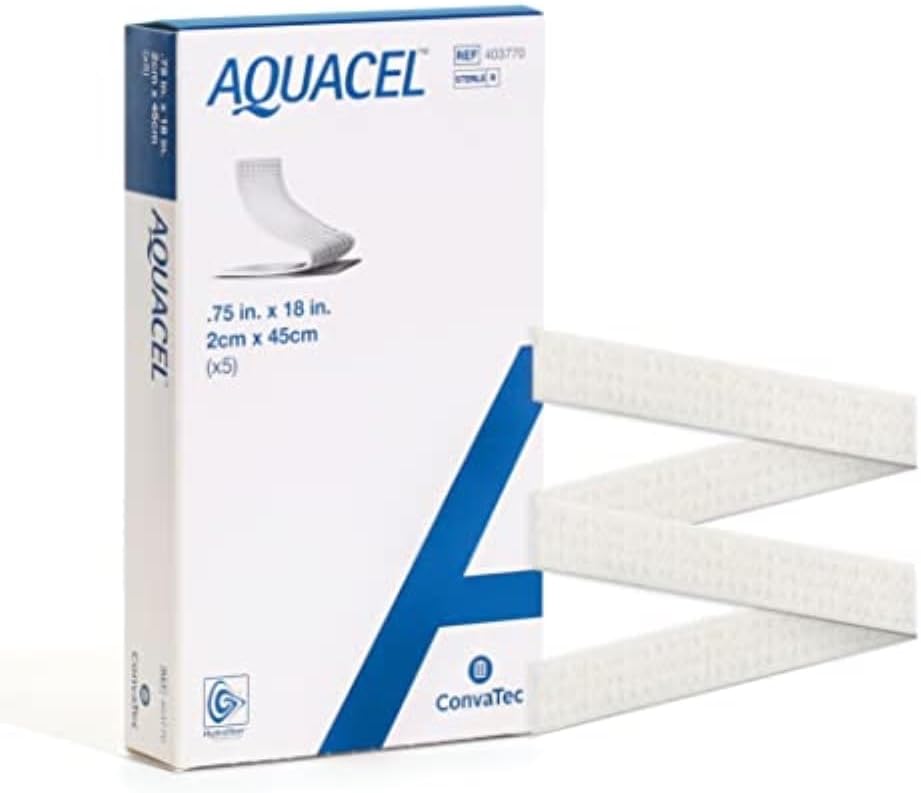 AQUACEL Hydrofiber Ribbon Dressing for Advanced Wound Care