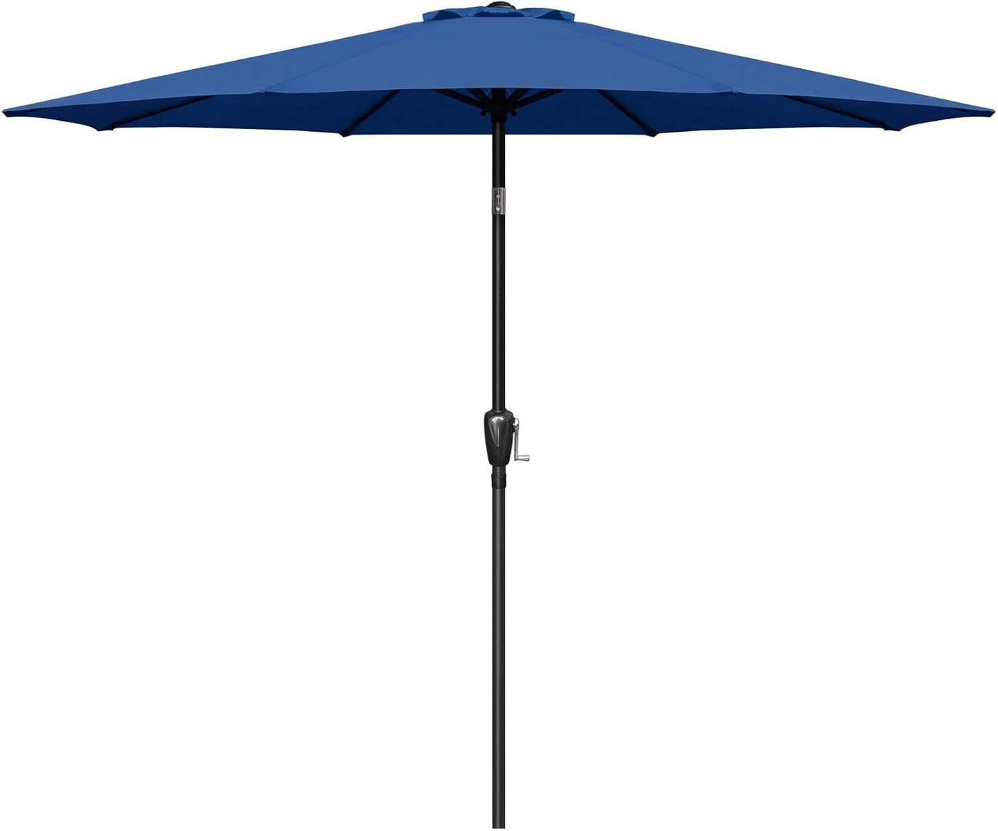 9ft Patio Umbrella with Push Button Tilt for Outdoor Spaces