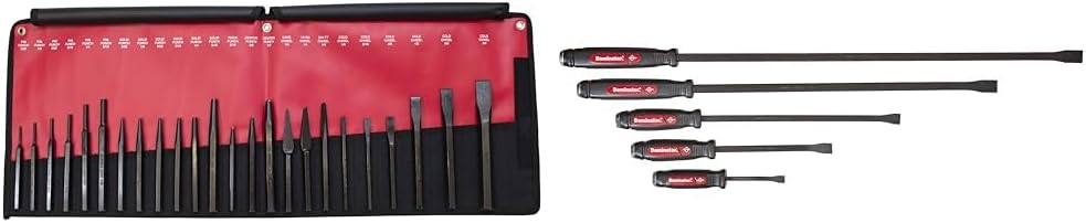 Mayhew Pro Punch and Chisel Kit with Dominator Pry Bar Set