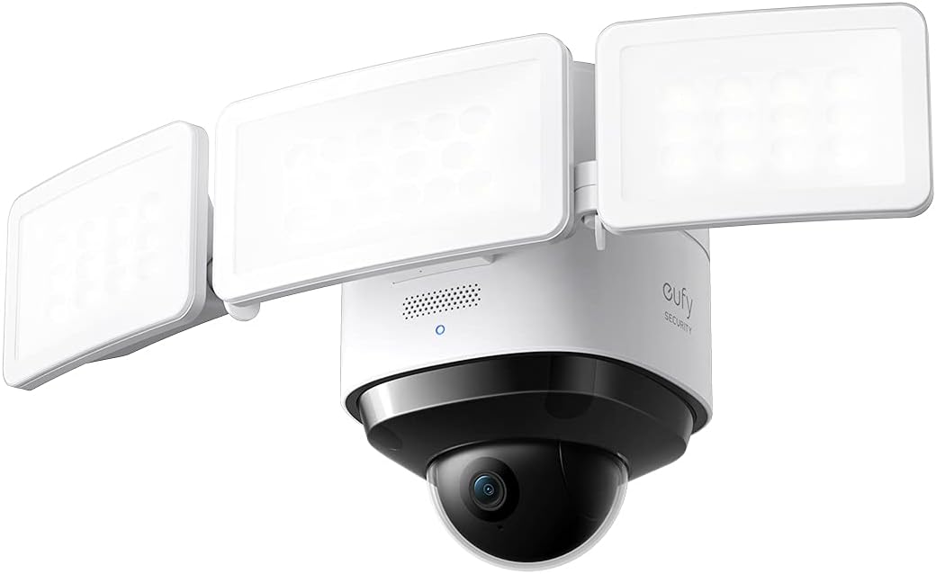 eufy Security Floodlight Cam: 360 Coverage, 2K HD, Smart Lighting